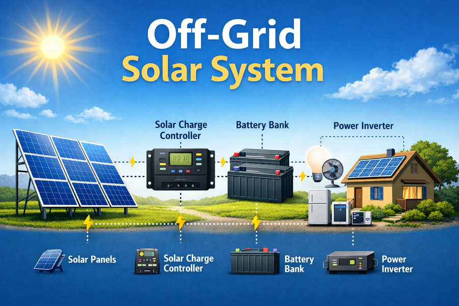 Off-Grid Solar System